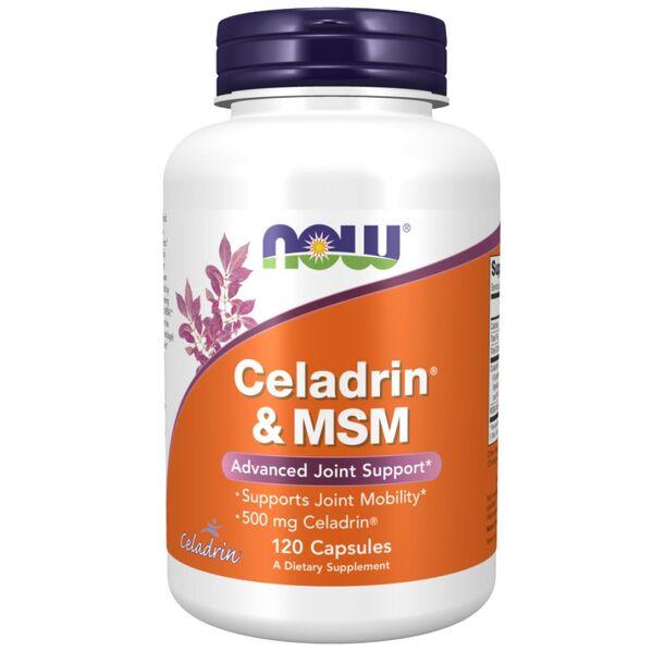 NOW Foods - Celadrin & MSM 500 mg (40 дози)