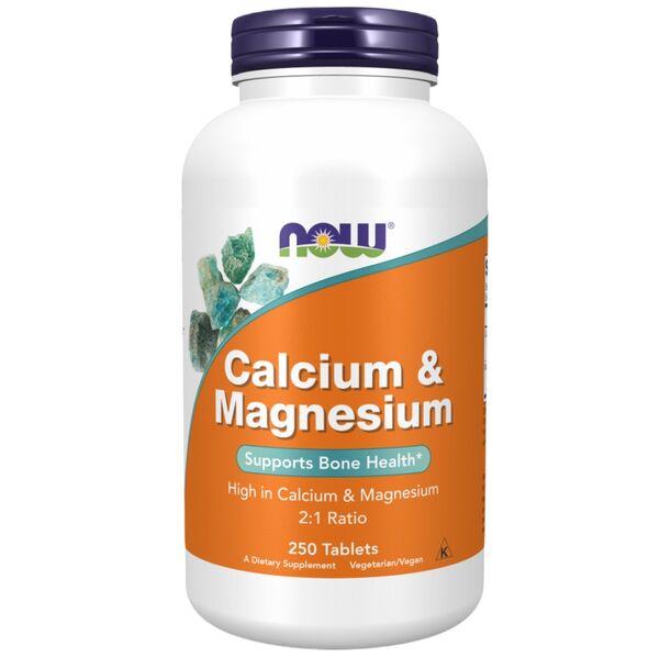 NOW Foods - Calcium & Magnesium 2:1 (125 дози)