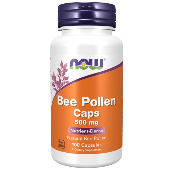 NOW Foods - Bee Pollen 500 mg (50 дози)