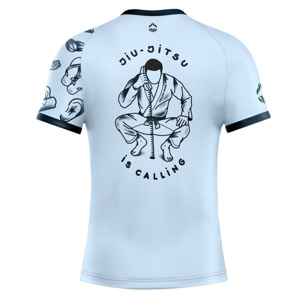 Рашгард - Ground Game - Rashguard Jiu Jitsu is Calling x Noize - Short sleeve​