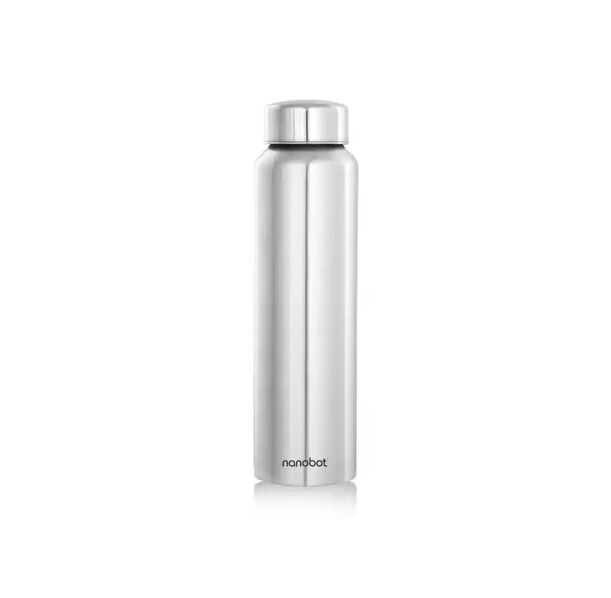 Nanosupps Water Bottle White- Бутилка За Вода, Цвят Бял, Разфасовка 750ml