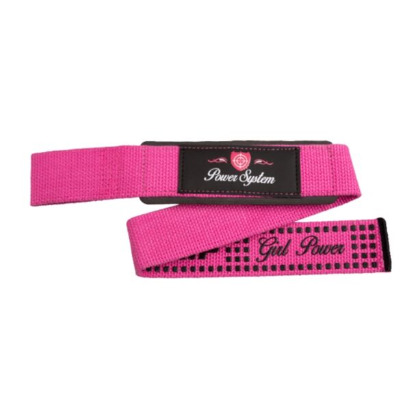 Power System Lifting Straps G Power - Pink - Фитили, Цвят Розов