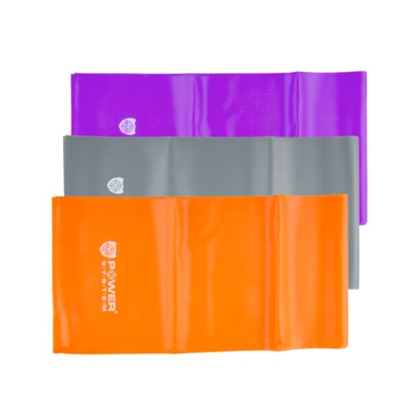 Power System Resistance Band Set - Тренировъчни ластици, Материал Гума