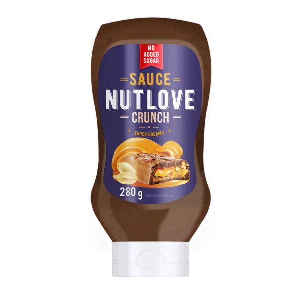Allnutrition NutLove Sauce - Crunch - Диетичен Сироп, Разфасовка 280g