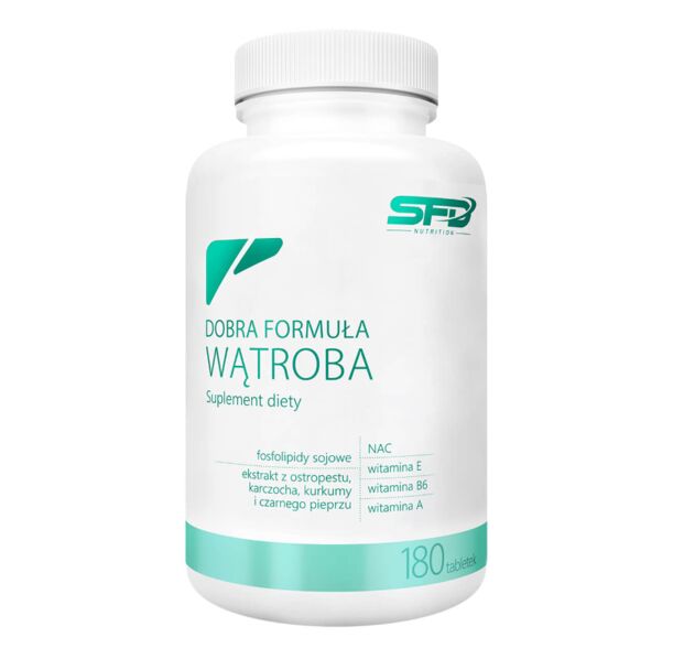 SFD Good Liver Formula - Формула за Пречистване на Черен Дроб, Разфасовка 180 tabs