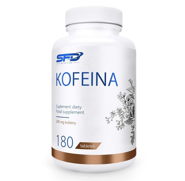 SFD Caffeine - Кофеин, Разфасовка 180 tabs