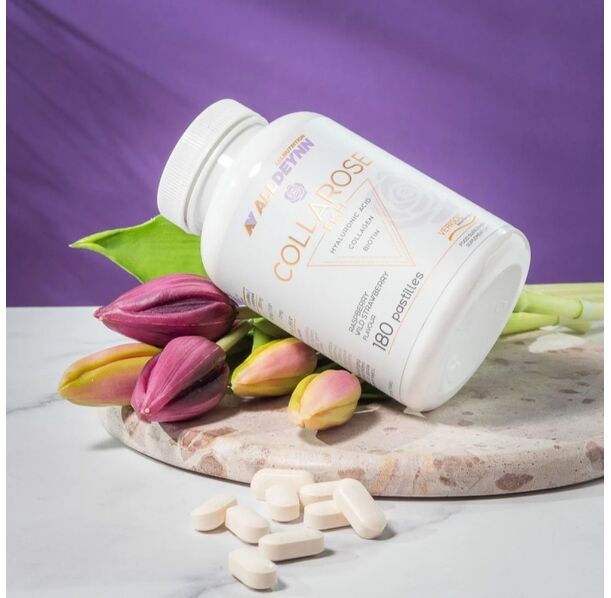Allnutrition AllDeynn Collarose Pastilles - Колаген, Разфасовка 180 lozenges