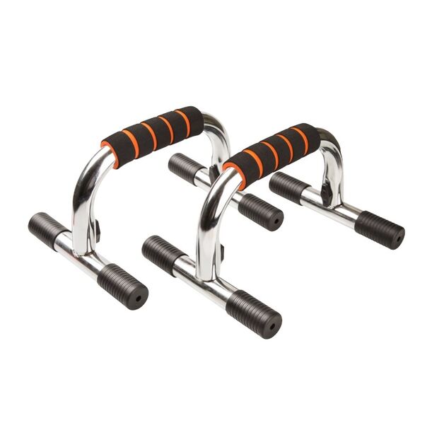 Power System Steel Push Up Stand - Black - Стойка за Лицеви Опори, Цвят Черен