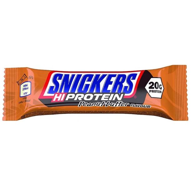 Mars Protein Snickers Hi Protein Bar - Peanut Butter - Протеинов Бар, Разфасовка 57g