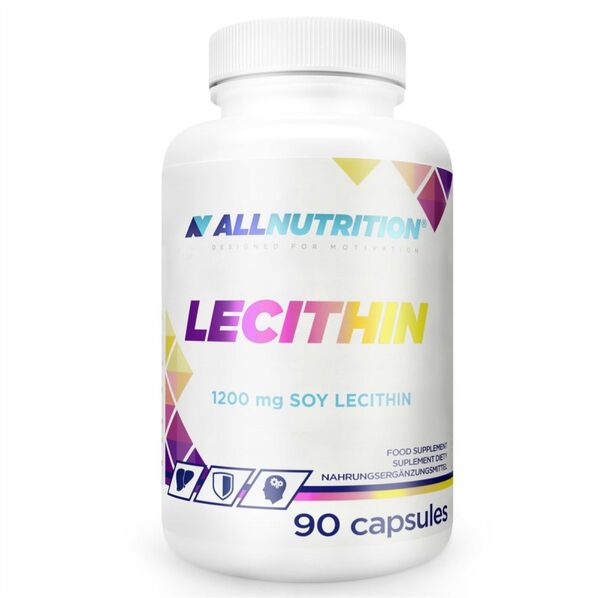 Allnutrition Lecithin - Лецитин, Разфасовка 90 caps