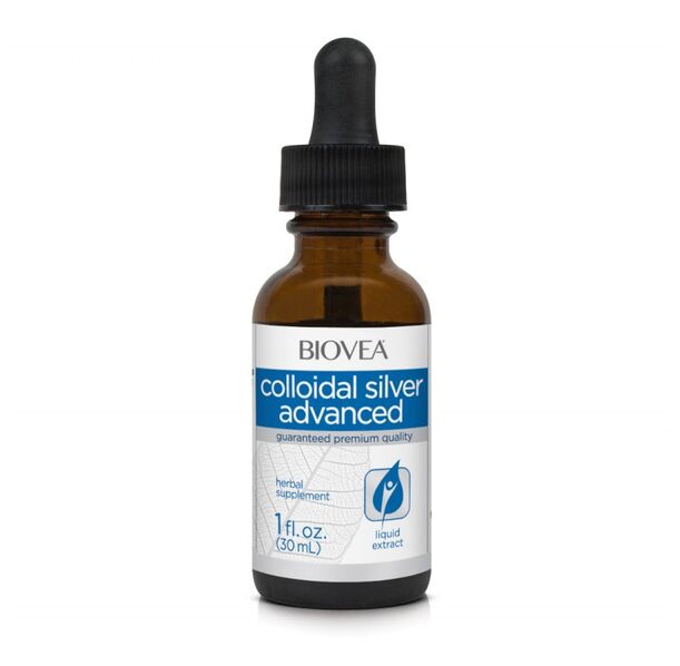 Biovea Colloidal Silver Advanced Drops - Колоидно Сребро на Капки, Разфасовка 30ml