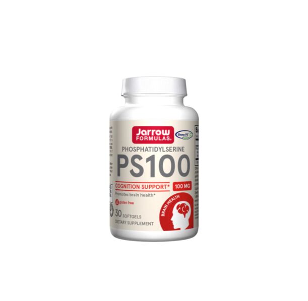 Jarrow Formulas PS-100 100mg - Phosphatidylserine - Фосфатидилсерин, Разфасовка 30 sgels