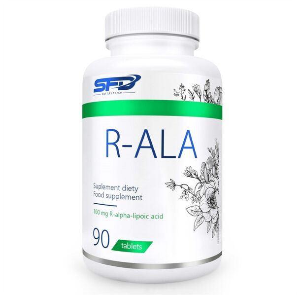 SFD R-ALA - Alpha Lipoic Acid - Алфа Липоева Киселина, Разфасовка 90 caps