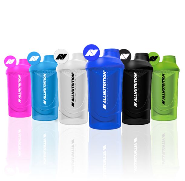 Allnutrition Shaker Wave - Шейкър, Цвят Бял, Разфасовка 600ml
