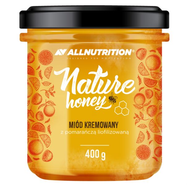 Allnutrition Nature Honey With Orange - Натурален Мед, Разфасовка 400g