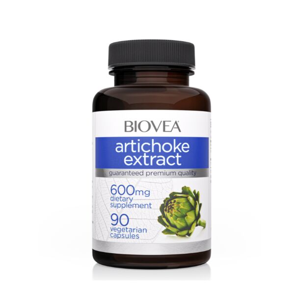 Biovea Artichoke Extract 600mg - Артишок, Разфасовка 90 caps