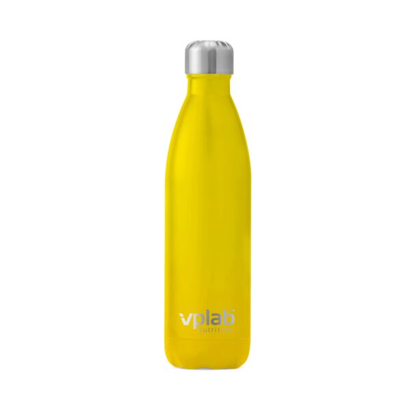 VPLab Metal Water Bottle - Yellow - Бутилка За Вода, Цвят Жълт, Разфасовка 500ml