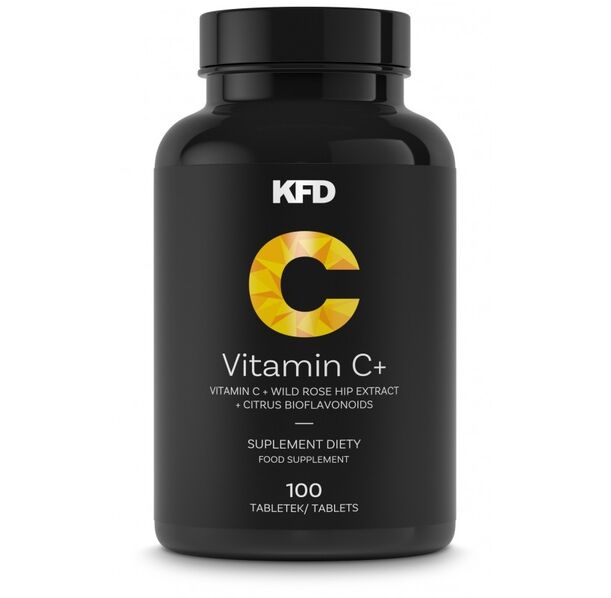 KFD Vitamin C - Витамин C, Разфасовка 100 tabs.
