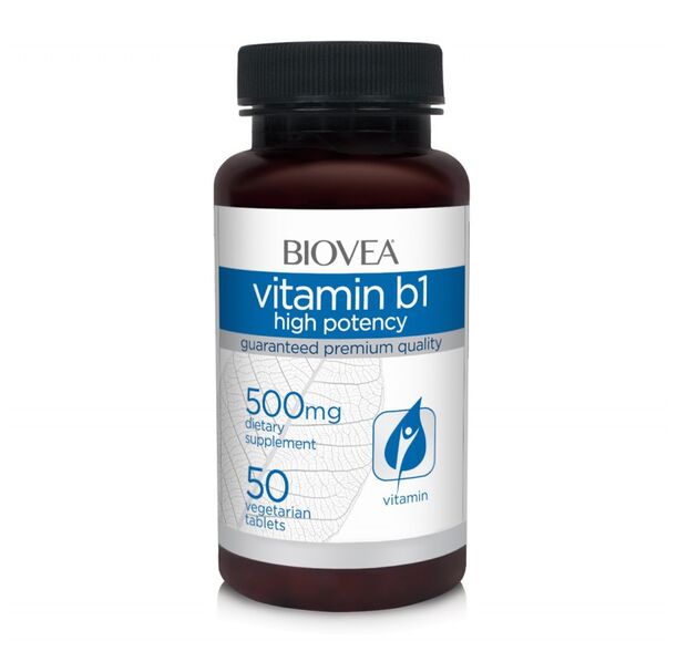 Biovea Vitamin B1 - High Potency - Витамин B1, Разфасовка 50 tabs
