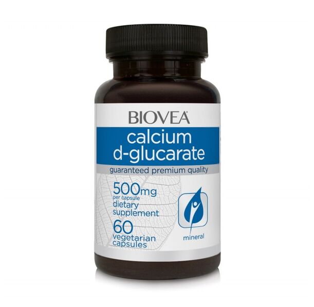 Biovea Calcium D-Glucarate, Разфасовка 60 caps