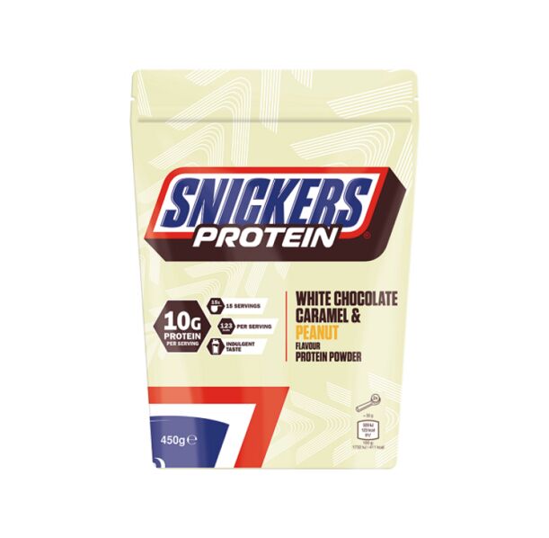 Mars Protein Snickers Hi Protein - White Chocolate - Суроватъчен Протеин, Разфасовка 0.455kg