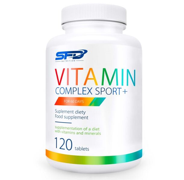 SFD Vitamin Complex Sport + - Мултивитамини, Разфасовка 120 tabs