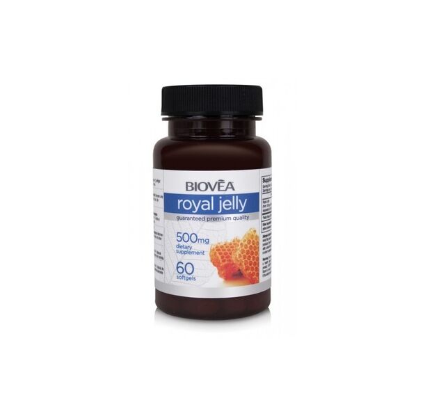 Biovea Royal Jelly 500mg - Пчелно Млечице, Разфасовка 60 sgels