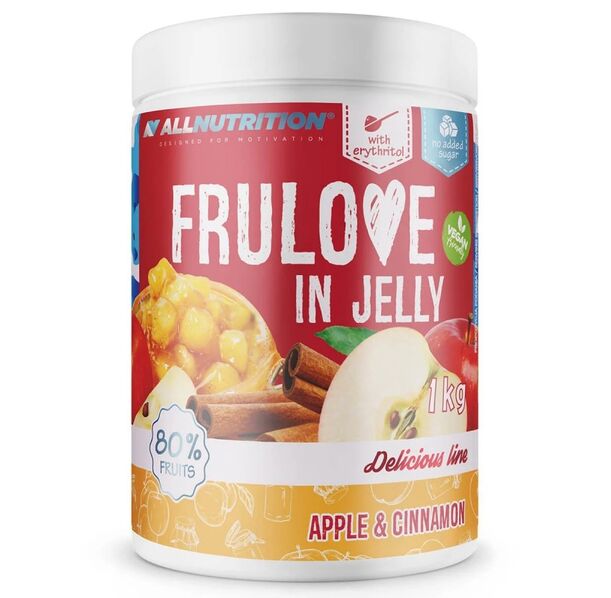 Allnutrition FruLove - Apple & Cinnamon - Диетичен Конфитюр, Разфасовка 1kg