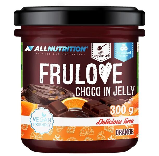 Allnutrition FruLove Choco In Jelly - Orange - Конфитюр, Разфасовка 300g