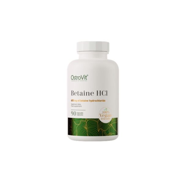 OstroVit Betaine HCl 650 mg - Бетаин, Разфасовка 90 caps