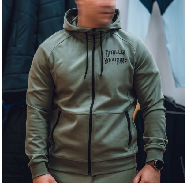 Pitbullz Westside - Суитшърт - PitbullzWestside - Зелен​