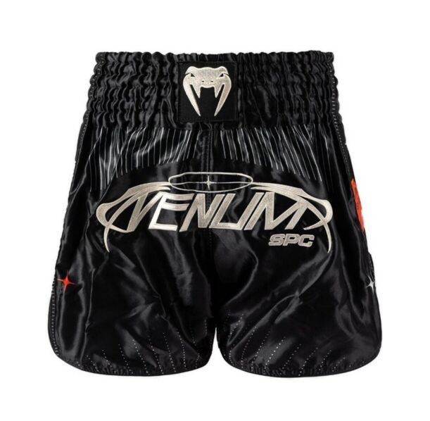 Муай Тай Шорти -  Venum Eclipse Muay Thai Shorts - Black/Ivory​