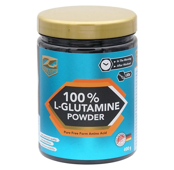 Z-KONZEPT 100% L-Glutamine Powder - 400 gr