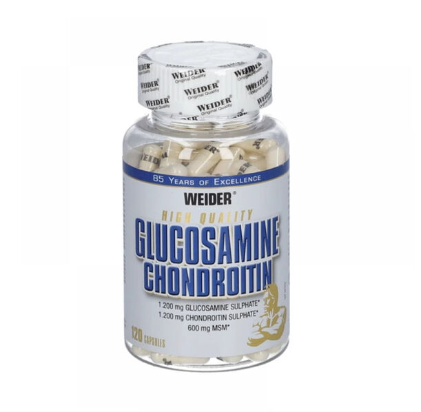 WEIDER Glucosamine Chondroitin Plus MSM - 120 caps
