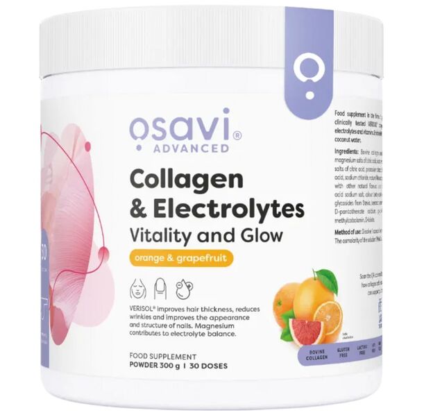 Osavi - Collagen Electrolytes Vitality and Glow (30 дози)