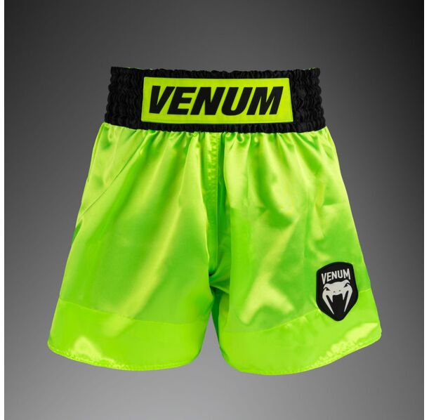 Муай Тай Шорти - Venum Classic Evo Muay Thai Shorts - Neon Yellow/Black​
