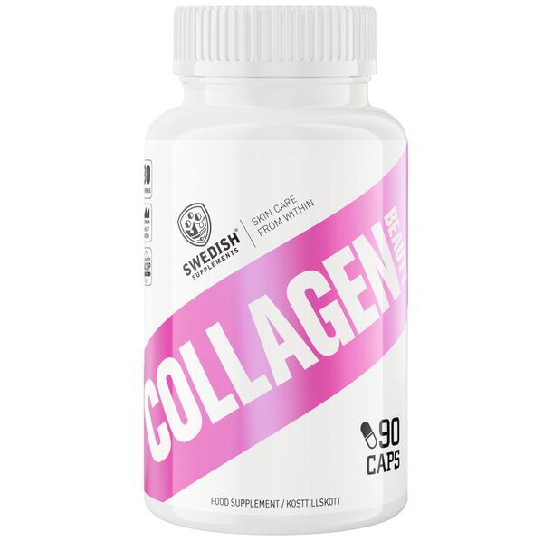 SWEDISH Supplements - Collagen Beauty | Collagen Peptides with Hyaluronic Acid & Vitamin C (30 дози)