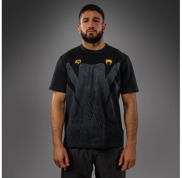 Тениска - Venum Chimaev Wild Borz T-Shirt - Black/Grey​