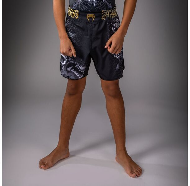 Шорти - Venum Wolf Atak Fightshorts - Black/Grey​