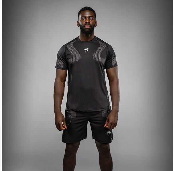 Тениска - Venum Nexus Dry-Tech T-Shirt - Black/Silver​