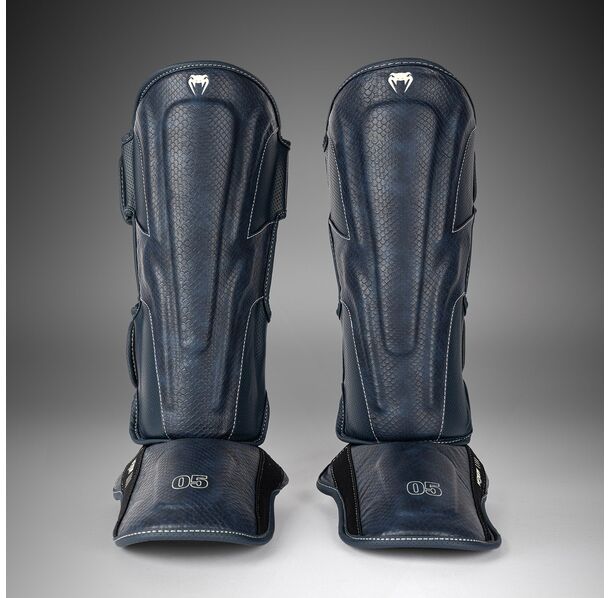 Протектори за крака - Venum Impact Evo Scales Shinguards - Midnight Blue​