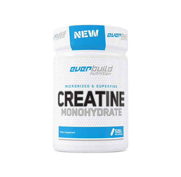 EVERBUILD - Creatine Monohydrate / 500 Caps / 430g