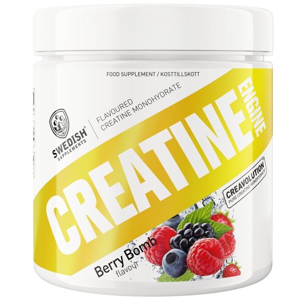 SWEDISH Supplements - Creatine Engine | with Creavolution Micronized Creatine (50 дози)