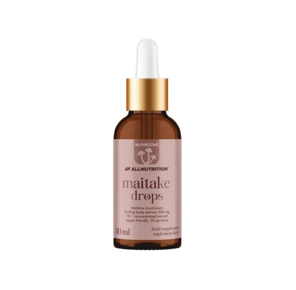 Allnutrition Mushrooms Maitake Drops - Майтаке, Разфасовка 30ml