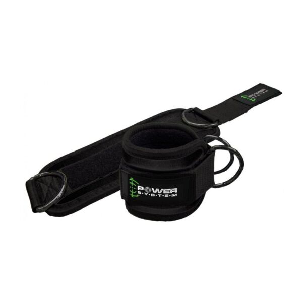 Power System Ankle Straps Gym Guy - Green - Каишки за Глезен, Цвят Зелен