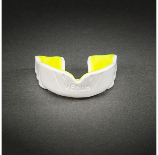 Протектор за уста - Venum Challenger Mouthguard - White/Yellow​