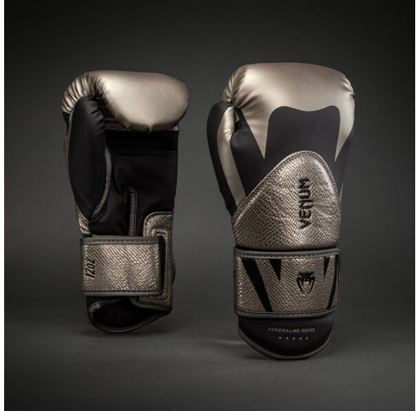Боксови Ръкавици - Venum Challenger 4.0 Scales Boxing Gloves -Silver/Black​