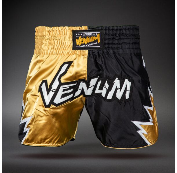 Муай Тай Шорти - Venum Inferno 2.0 Muay Thai Shorts - Black/Gold​