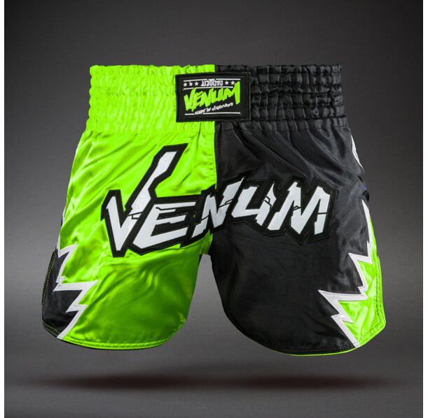 Муай Тай Шорти - Venum Inferno 2.0 Muay Thai Shorts - Green/Black​