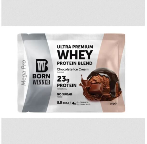 Суроватъчен протеин на прах с вкус на шоколадов сладолед 30гр.